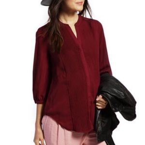 Loyal Hana Audrey tuxedo maternity & nursing top